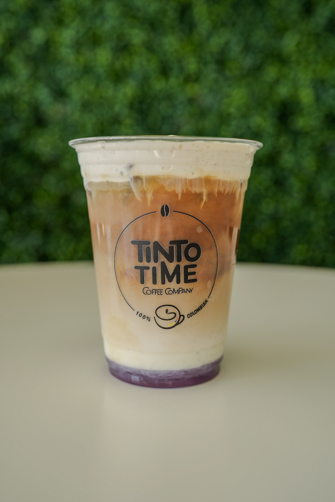Branded Tinto Time Colombian iced coffee